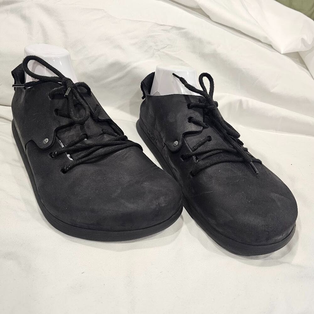 Birkenstock Oiled Montana Black MEN 12 EU 45 EUC